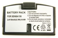 Logo 2,4v-60mah ni-mh accu sennheiser ba150 8760117