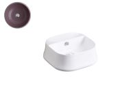 Logo Luisina - c�ramique - volga - vasque � poser volga en c�ramique prune