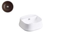 Logo Luisina - c�ramique - volga - vasque � poser volga en c�ramique moka -