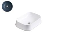 Logo Luisina - c�ramique - volga - vasque � poser volga en c�ramique marine