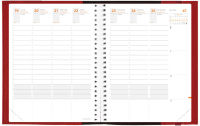 Logo Quo vadis agenda time & life xlarge, 2020, bleu iris 57000600