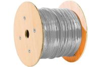 Logo Cble double monobrin f/utp cat6 gris ls0h rpc eca - 500 m 613-c-036