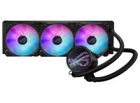 Logo Asus rog ryuo iii 360 argb all-in-one cpu liquid cooler with asetek 8th gen pump solution and anime matrix led display 46144028
