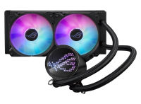 Logo Asus rog ryuo iii 240 argb all-in-one cpu liquid cooler with asetek 8th gen pump solution and anime matrix led display 46144029