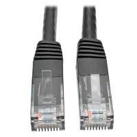 Logo Eaton tripplite cat6 gigabit molded utp ethernet cable rj45 m/m black 1 ft. 0.31 m 46137891