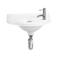 Logo Luisina - lavabo frontal 1 trou droite burlington p13 1thr