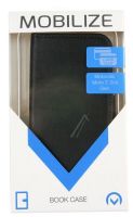 Logo Mobilize etui portefuille pour motorola moto e 2nd gen., noir 22211