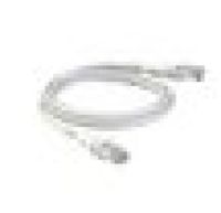 Logo Cordon brassage 10gbits ultra fin 0.9m blanc tpc-bw-u/3