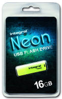 Logo Integral, produit r�f�rence : neon jaune 16 gb