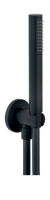 Logo Luisina - kit rond support et douchette 1jet noir ad146/32009