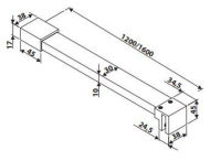 Logo Luisina - barre support mural l50 pr sp302,3,4,11 assup05