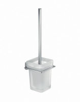 Logo Luisina - porte brosse wc mural chrome brosse nylon 44331300203