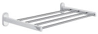 Logo Luisina - etagere murale porte serviette chrome 53441300000