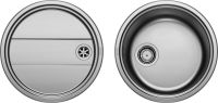 Logo Evier blanco rondo - inox lisse inox lisse - 513310