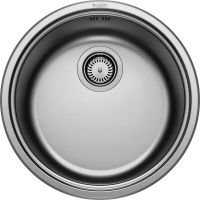 Logo Evier blanco rondo - inox lisse inox lisse - 513306