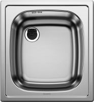 Logo Evier blanco top - inox lisse inox lisse - 501065