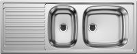 Logo Evier blanco top - inox lisse inox lisse - 500847