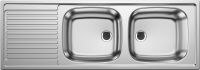 Logo Evier blanco top - inox lisse inox lisse - 500374