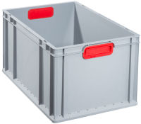 Logo Allit bac de rangement profiplus eurobox 632, gris/rouge 71510229