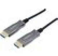 Logo Cordon hdmi highspeed avec ethernet aoc - 50 m 128-c-989