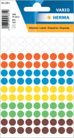 Logo Herma pastille adhsive, diamtre: 13 mm, bleu 6500817