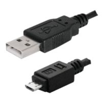 Logo C�ble usb 2.0 a m�le/micro usb b m�le 1m 20266