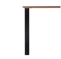 Logo Luisina - pied de table carree 80x80 h870 noir mat zdn prc887079