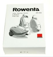 Logo Sacs aspirateur x10 + 2 microfiltres pour tonixo rowenta zr455