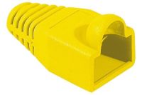 Logo Manchon rj45 jaune snagless diam�tre 6,5 mm (sachet de 10 pcs) 253-c-195