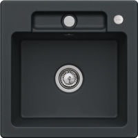 Logo Luisina - evier siluet 50s flat 1b 1e ebony ev33452fs5