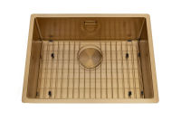 Logo Luisina - cuve sous plan legato 52x40x21 dore ev520018m