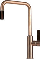 Logo Luisina - mitigeur evier bronx douch poignee noires laiton rc616do142