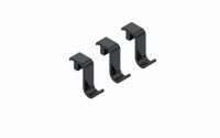 Logo Luisina - set de 3 crochets noir oxyd zd0141007