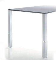 Logo Luisina - pied carre table+jupe 60x60 asp.inox zdn prj68 057