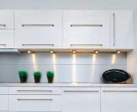 Logo Luisina - spot led 2w  poser/ encastrer coloris aspect inox