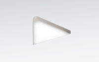 Logo Luisina - spot triangulo inox bross sans interrupteur ze0145075