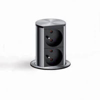 Logo Luisina - borne retractable izy 2 prise auto.asp inox zen br2pa 057
