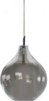 Logo Luisina - suspension led ana en verre h265mm gris fume zen sang 321