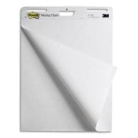 Logo Post-it lot de 2 meeting-chart + 1 offert - bloc de 30 feuilles - format 63,5 x 77,4 cm 219657