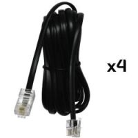 Logo 4 c�bles rj45 vers rj11 bffxxcablekit