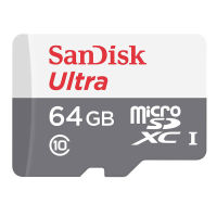 Logo Carte microsd - ultra microsdhc 64gb sdsqunb-064g-gn3mn