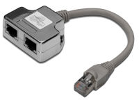 Logo Digitus adaptateur isdn en y, 2x rj45 - rj45, 0,19 m, pc-tel 11006549