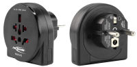 Logo Ansmann adapteur de voyage 'world to eu + usb', avec terre 18005879