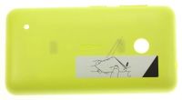 Logo Nokia lumia 530 akkudeckel gelb 02507l3
