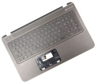 Logo Top cover & clavier officiel (belgique)noir - hp - 769254-a41