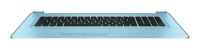Logo Top cover & clavier officiel (belgique) - hp - 856776-a41