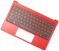 Logo Top cover & clavier officiel (belgique) - hp - 834416-a41