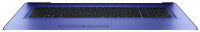 Logo Top cover & clavier officiel (belgique) - hp - 856777-a41