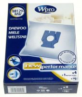 Logo Mi129-mw sacs microfibre wpro miele / 4 sacs + 1 fm 481281718627
