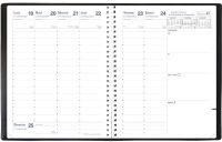 Logo Quo vadis agenda 'prsident s', 210 x 270 mm, 2025, noir 57000077